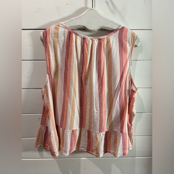 GAP – Sleeveless striped blouse – Size XXL - Picture 4 of 9